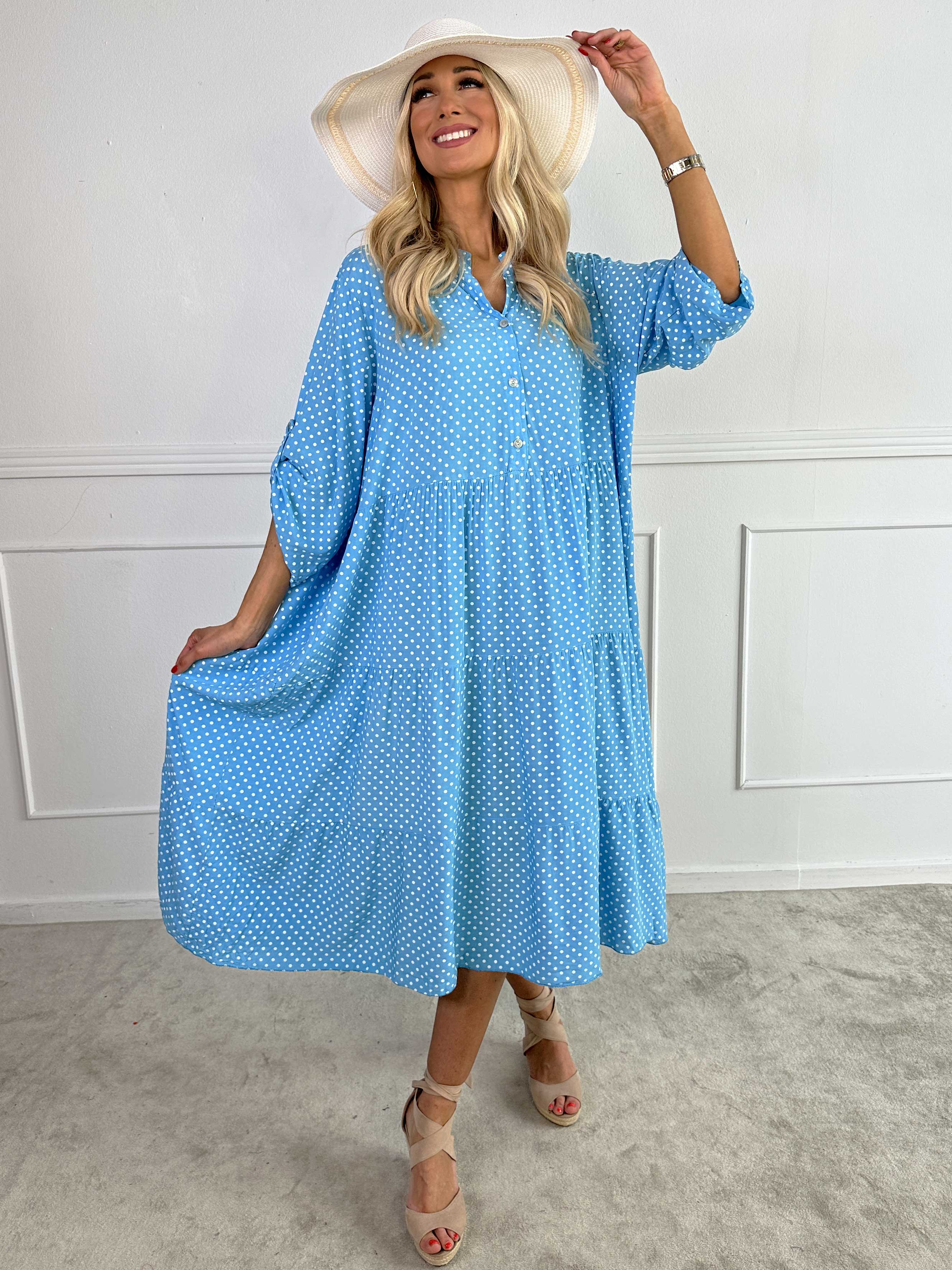 Dotti - Kjole med lag på lag look i viskose